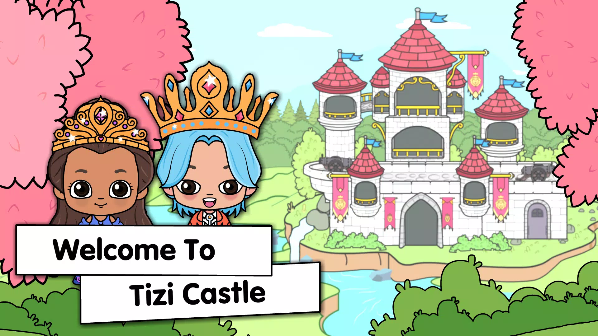 Tizi Town Princess Castle Game Capture d'écran 0