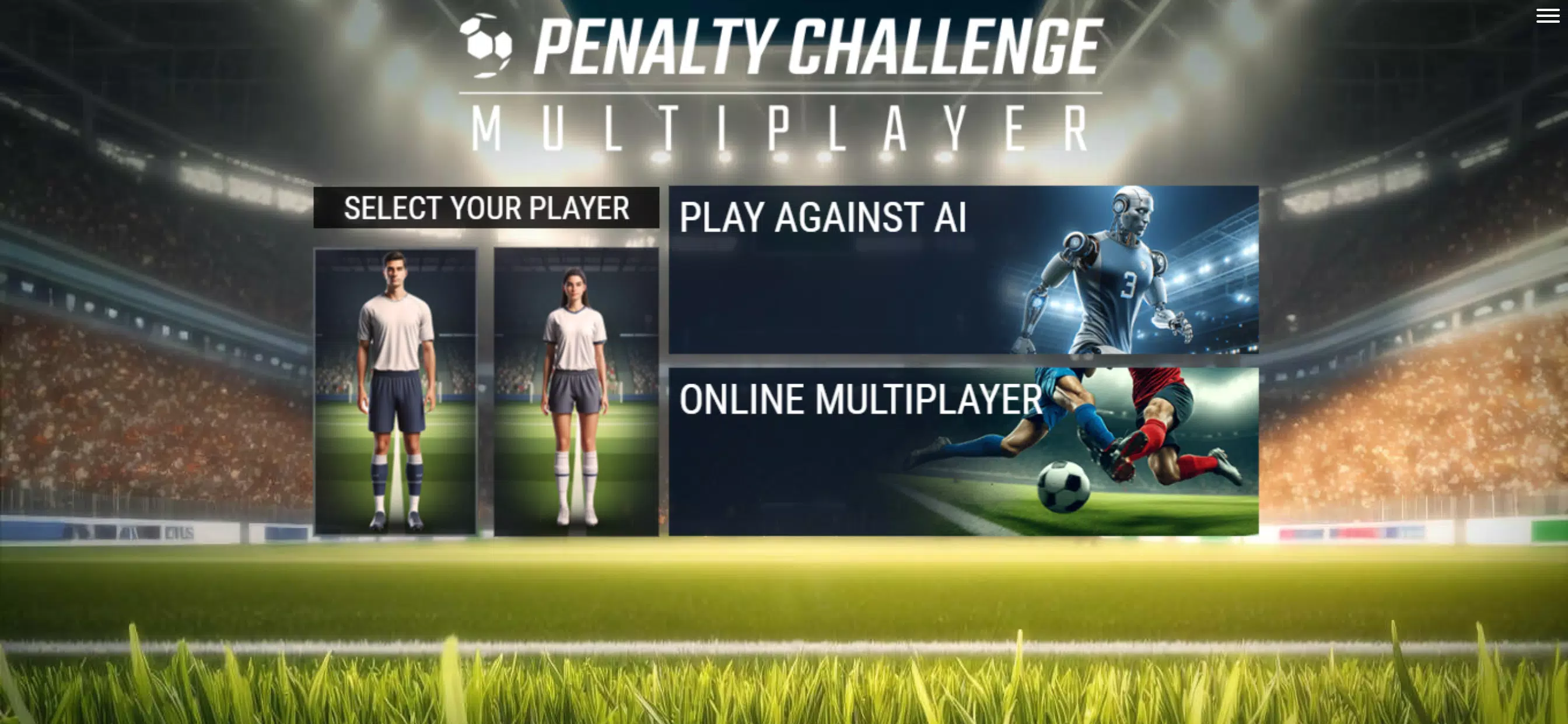 Penalty Challenge Multiplayer Captura de tela 0