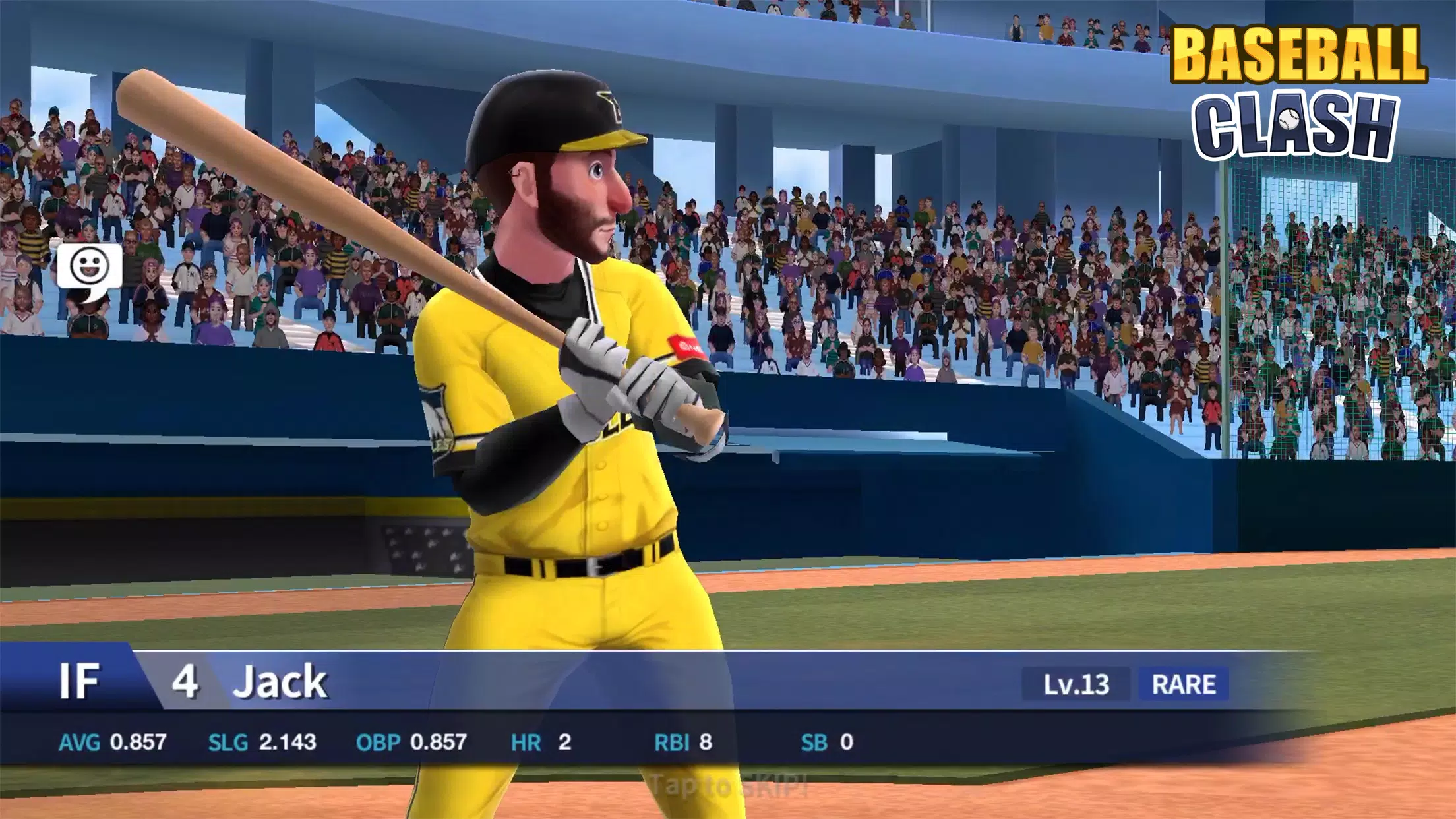 Baseball Clash: Real-time game Capture d'écran 1
