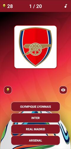 Guess the Soccer Logo Quiz应用截图第0张