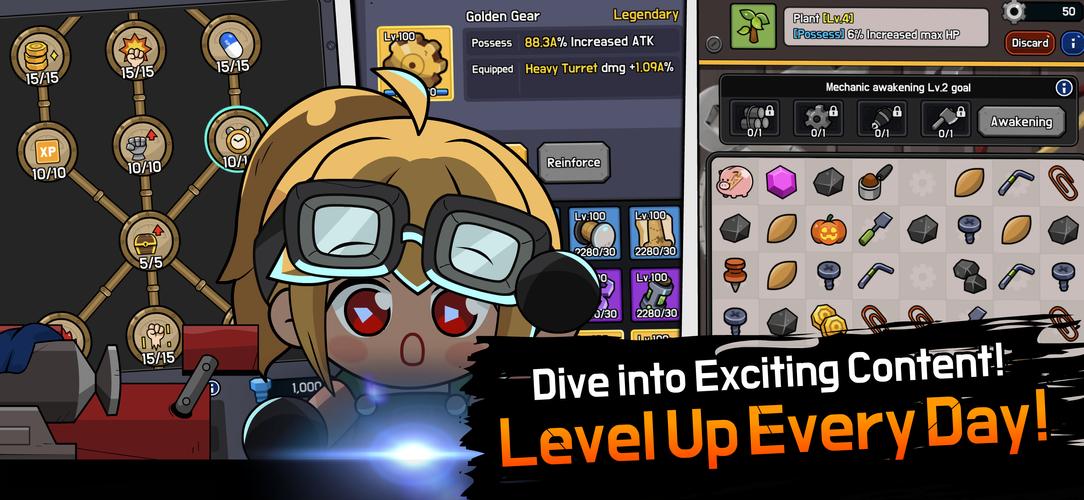 Mechanic Legends : Idle RPG Ekran Görüntüsü 3