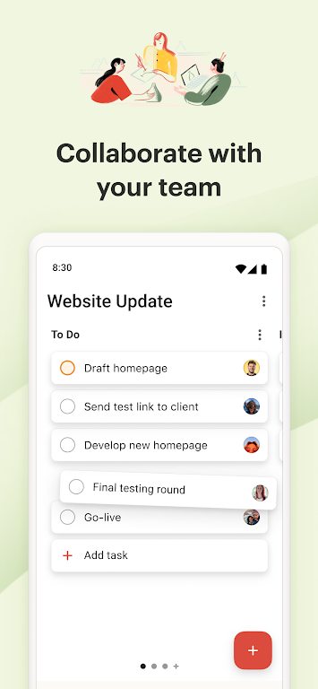 Todoist Schermafbeelding 2