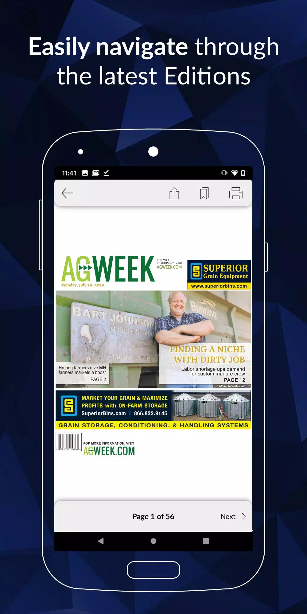 Agweek E-Paper 螢幕截圖 1