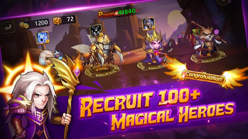 Magic Orcs: Free Battle RPG Скриншот 0