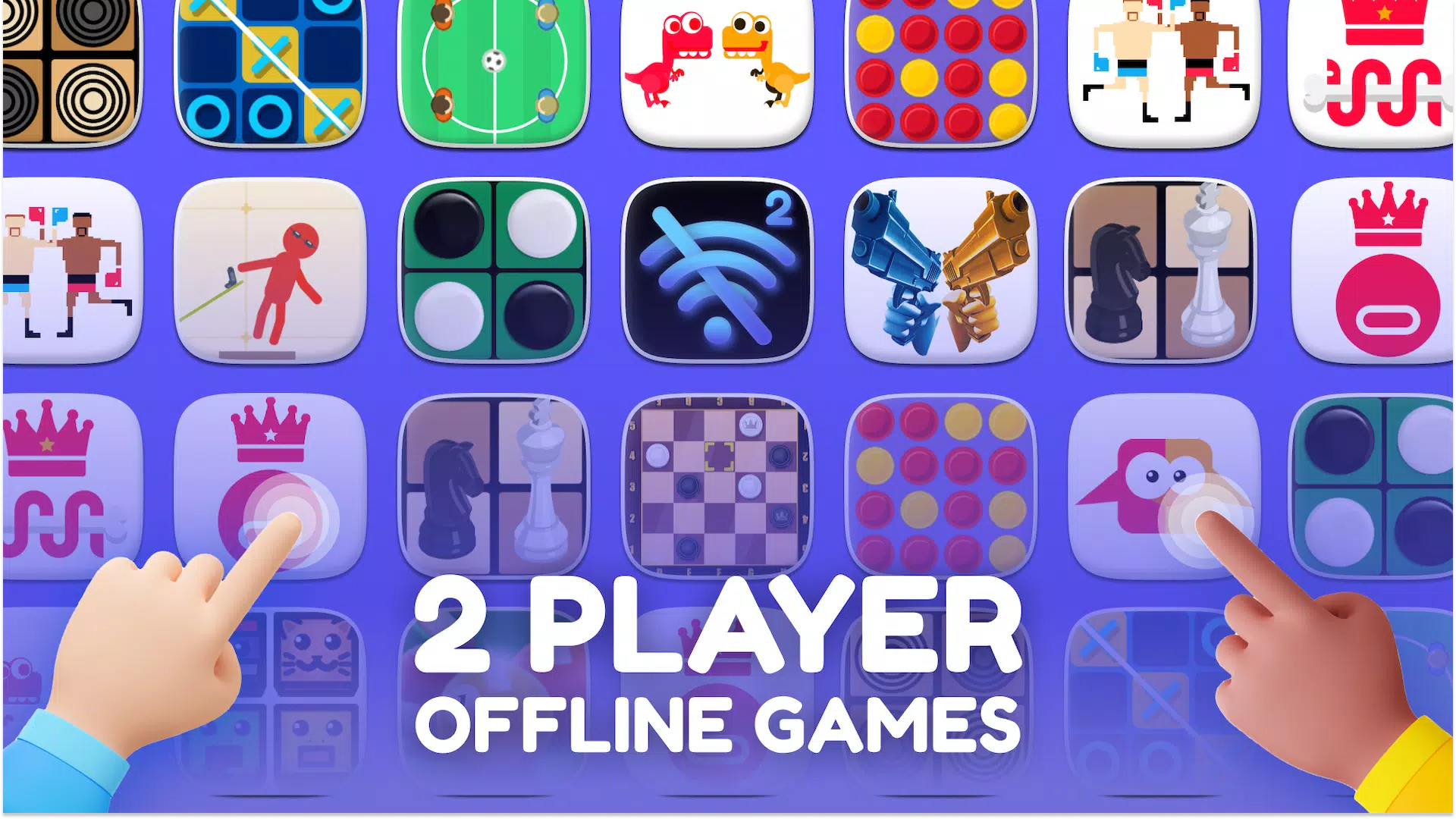2 Player - Offline Games - Two স্ক্রিনশট 0