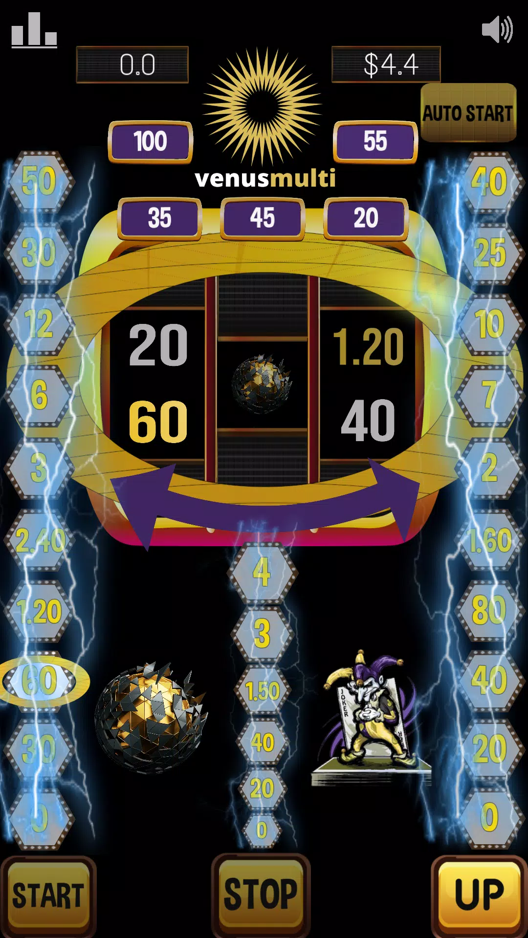 Venus multi slot machine – sun 螢幕截圖 1