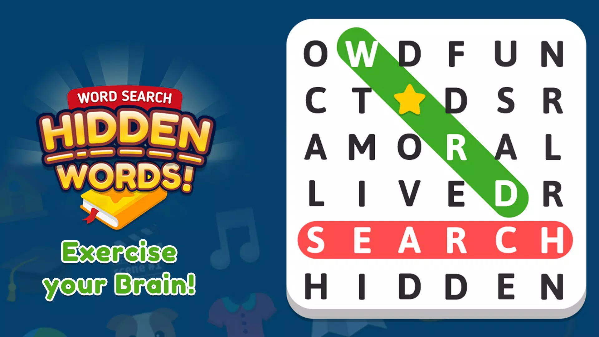 Word Search: Hidden Words ภาพหน้าจอ 0