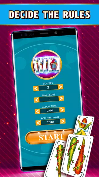 Tute Offline - Card Game Tangkapan skrin 2
