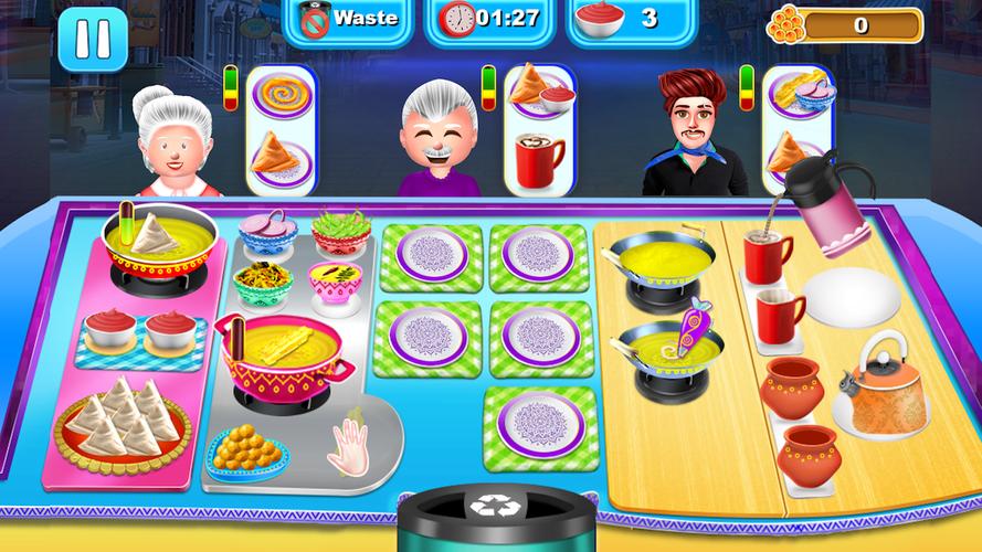 Gujarati Food Cooking Games Ekran Görüntüsü 1