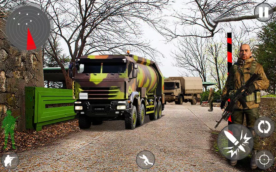 Army Mission Counter Attack Shooter Strike  2019 Ekran Görüntüsü 1