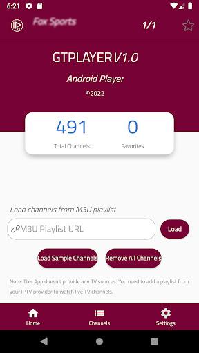 GT IPTV PLAYER Ekran Görüntüsü 1