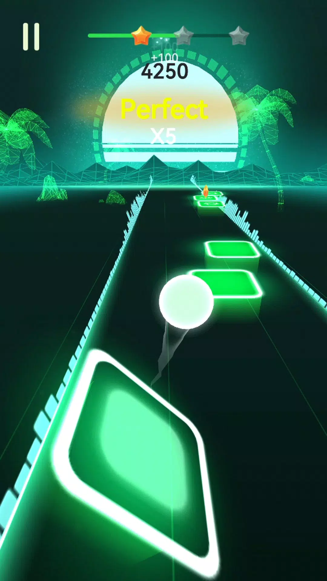Music Ballz Hop Captura de tela 3