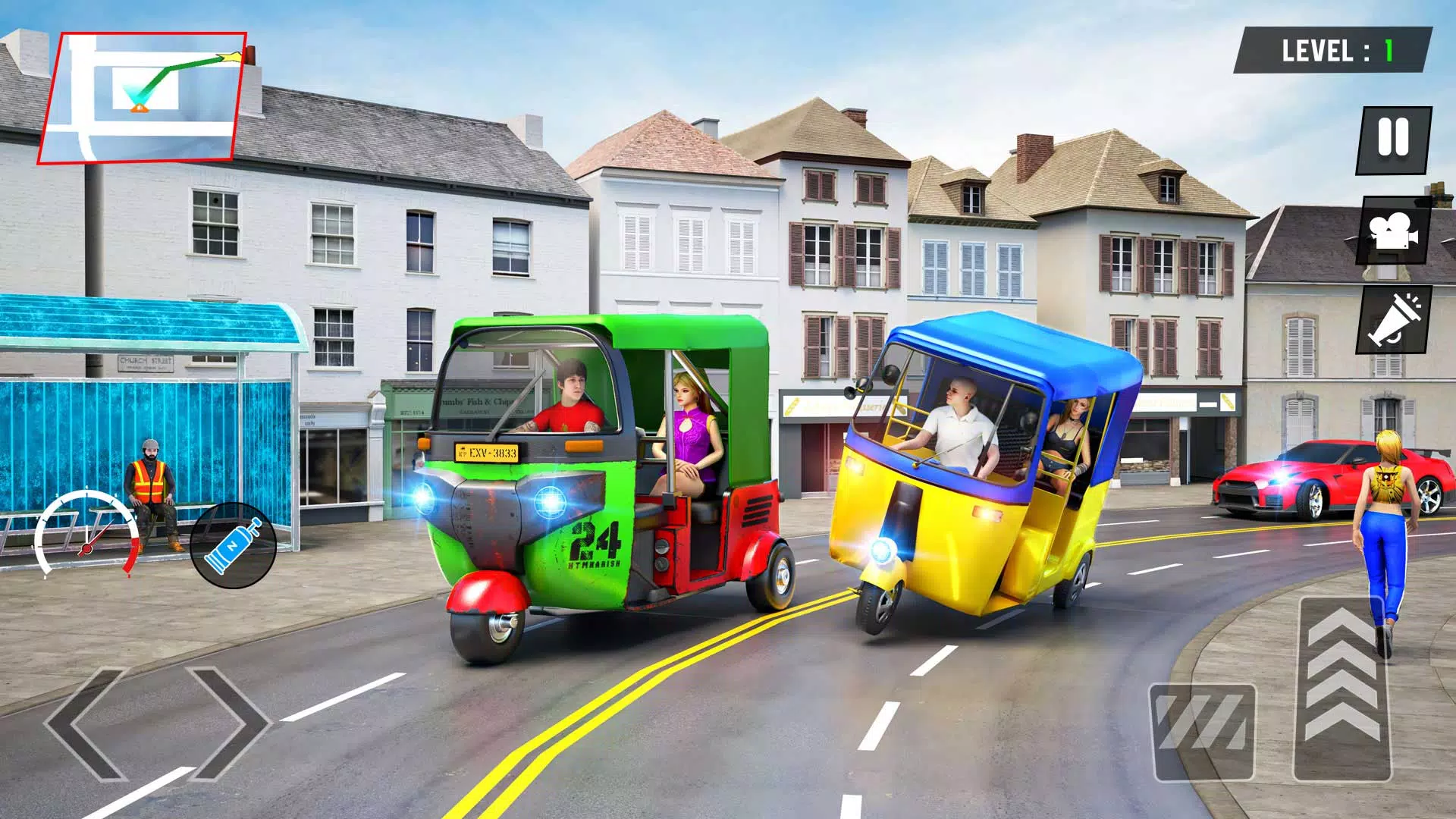 Tuk Tuk Rickshaw - Auto Game应用截图第2张