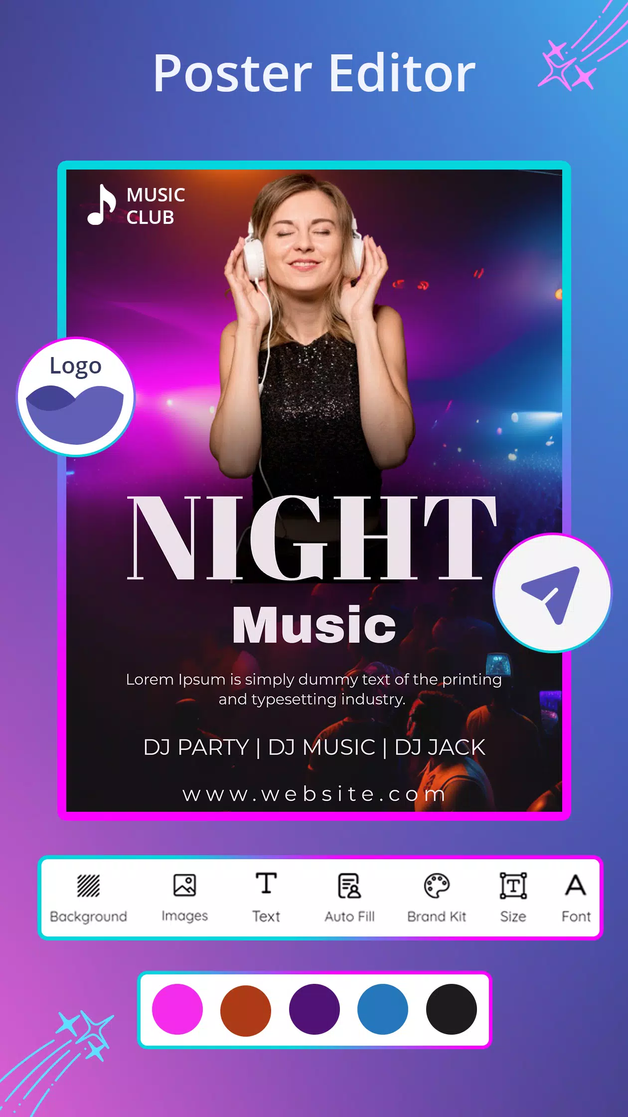 Poster Maker AI flyer maker Скриншот 2