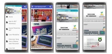 Cek Bantuan BST - DTKS Kemensos RI Zrzut ekranu 0