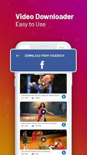 HD Video Downloader App ภาพหน้าจอ 1