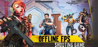 War Games Offline - Gun Games Tangkapan skrin 0