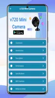 V720 Mini Camera guide Ảnh chụp màn hình 1