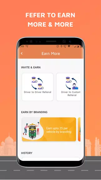 Jugnoo Drivers Ảnh chụp màn hình 1