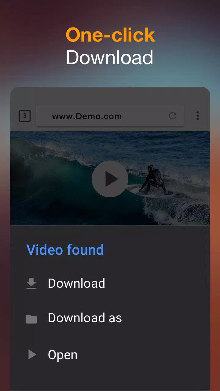動画ダウンロード スクリーンショット 0