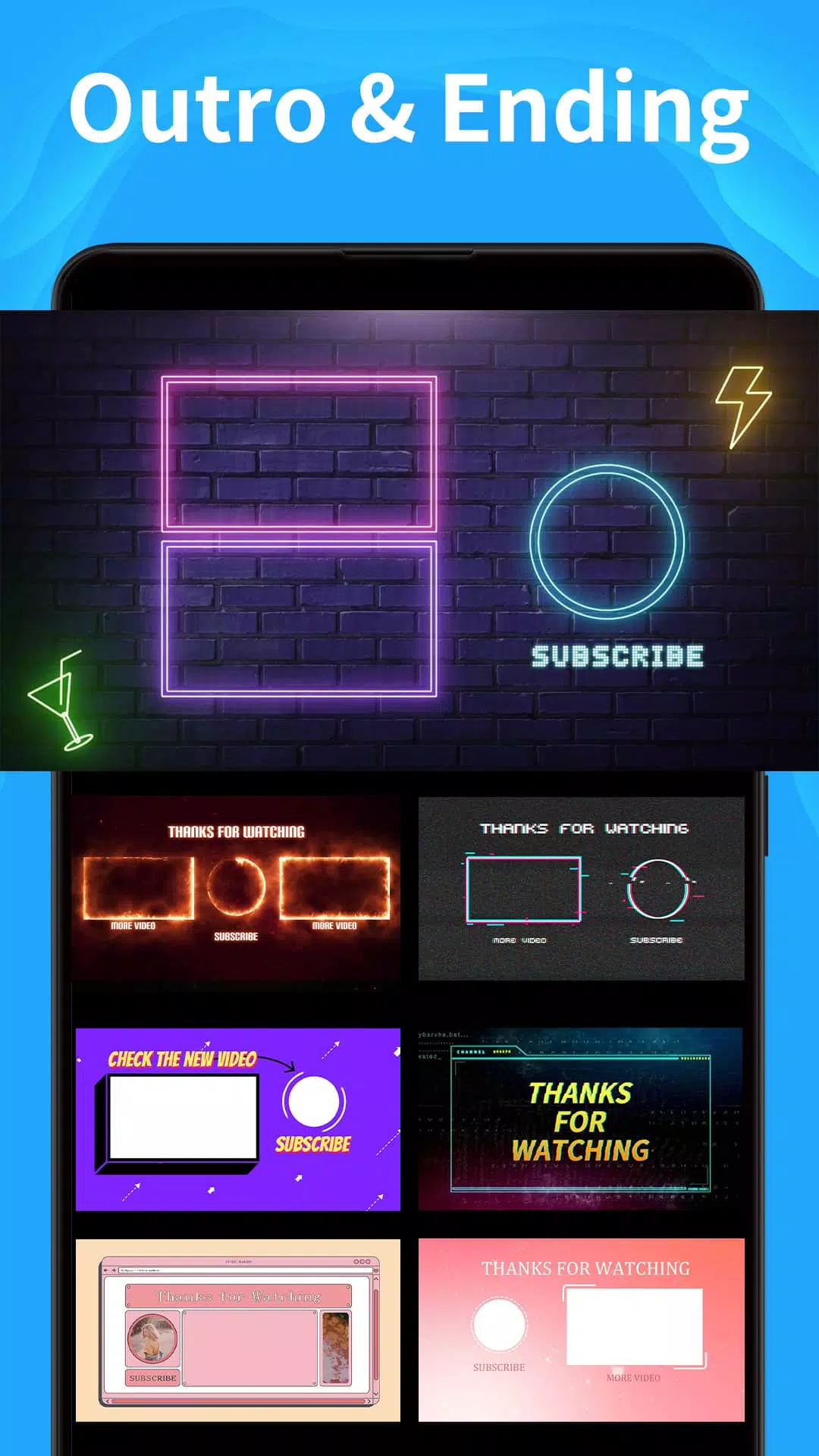 Intro Maker -video intro outro Captura de tela 3