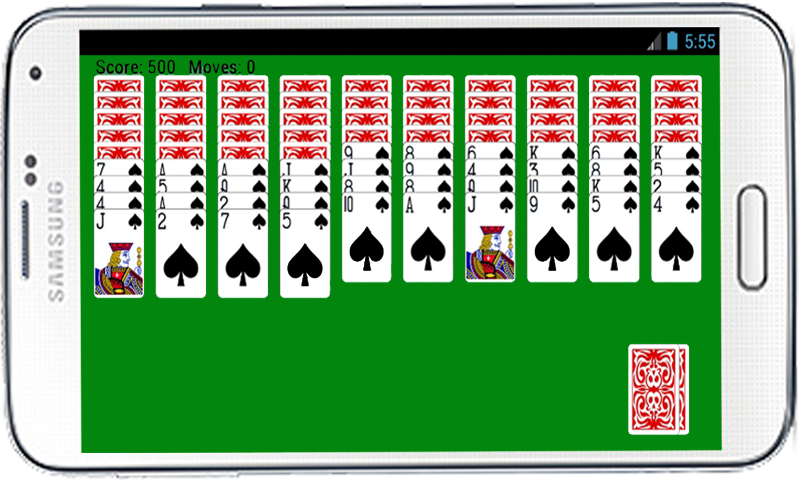Spider Solitaire Card Game HD by Appsi 스크린샷 3