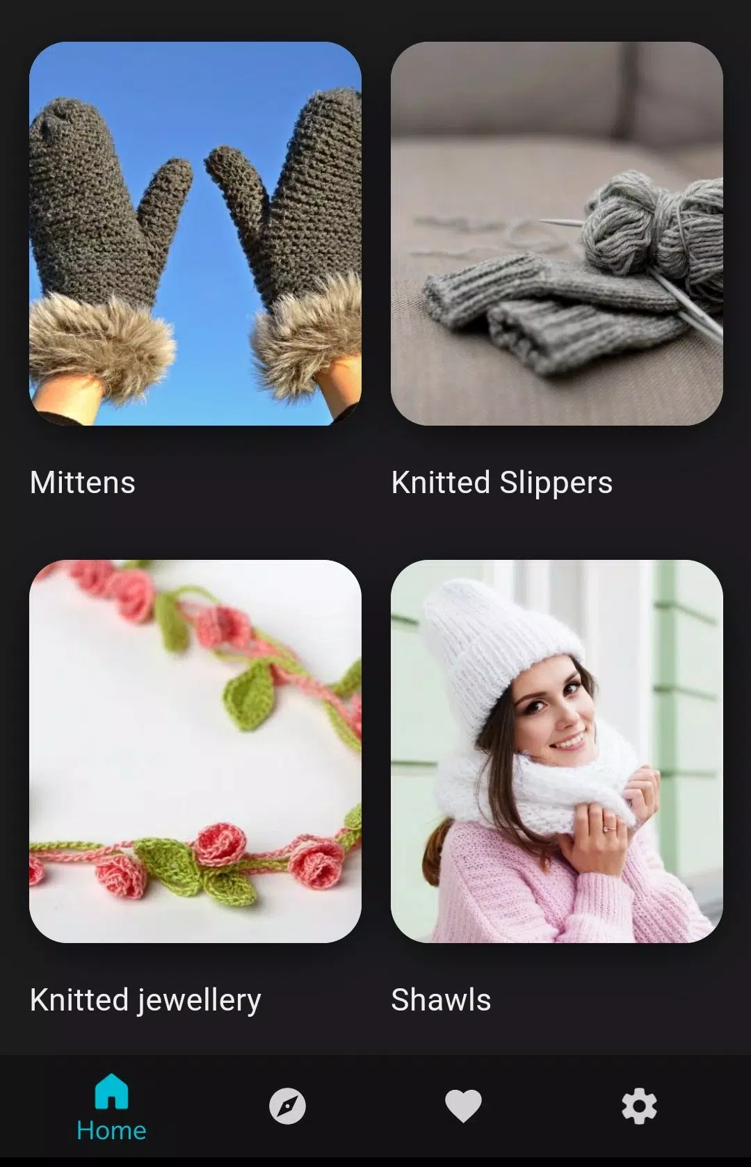 Learn Knitting and Crocheting 螢幕截圖 1