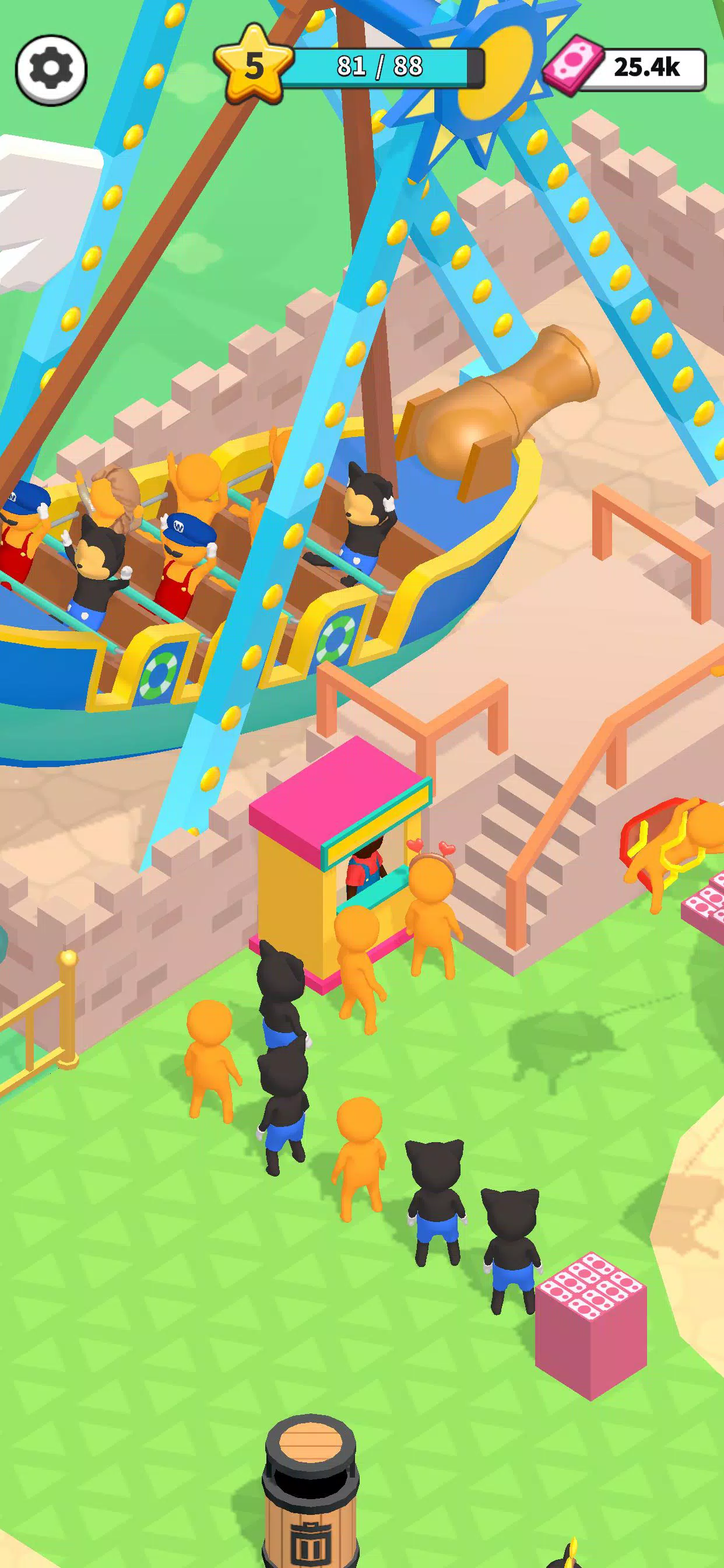Awesome Park : Idle Game স্ক্রিনশট 0