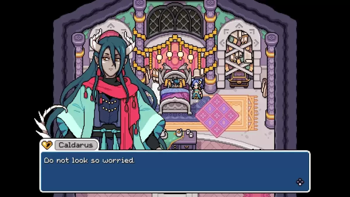 caldarus以他的人性形式在Mistria领域