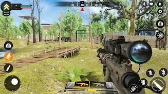 Offline Sniper Simulator Game Скриншот 1