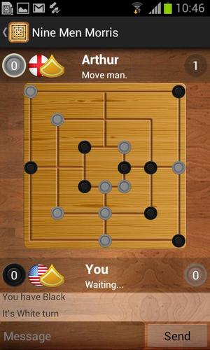 Nine Men's Morris Multiplayer Captura de tela 0