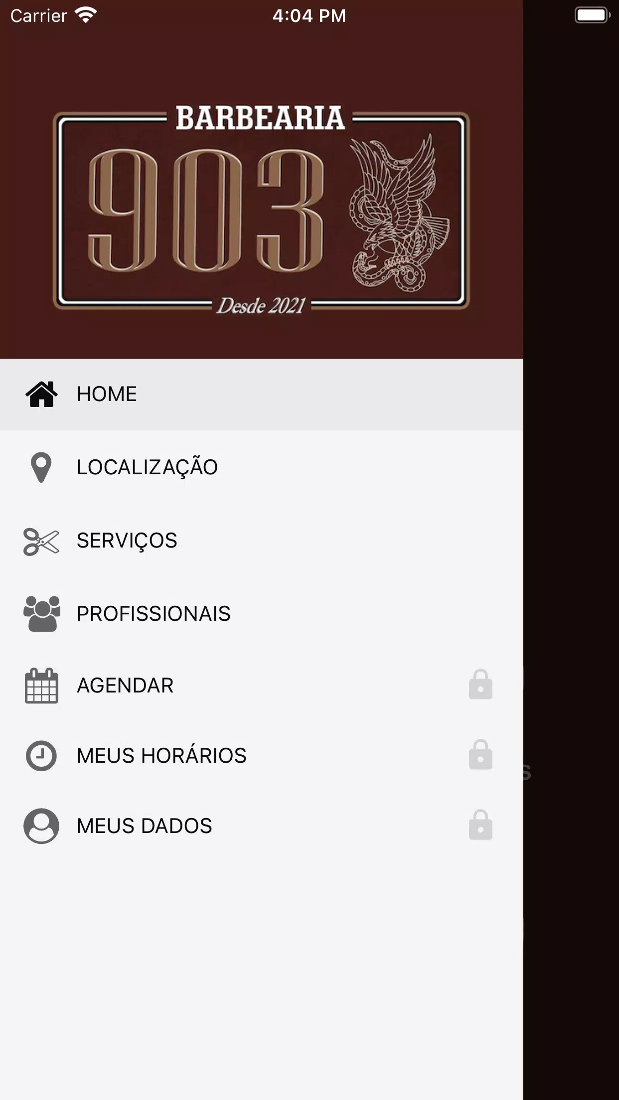 Barbearia 903 Ekran Görüntüsü 1