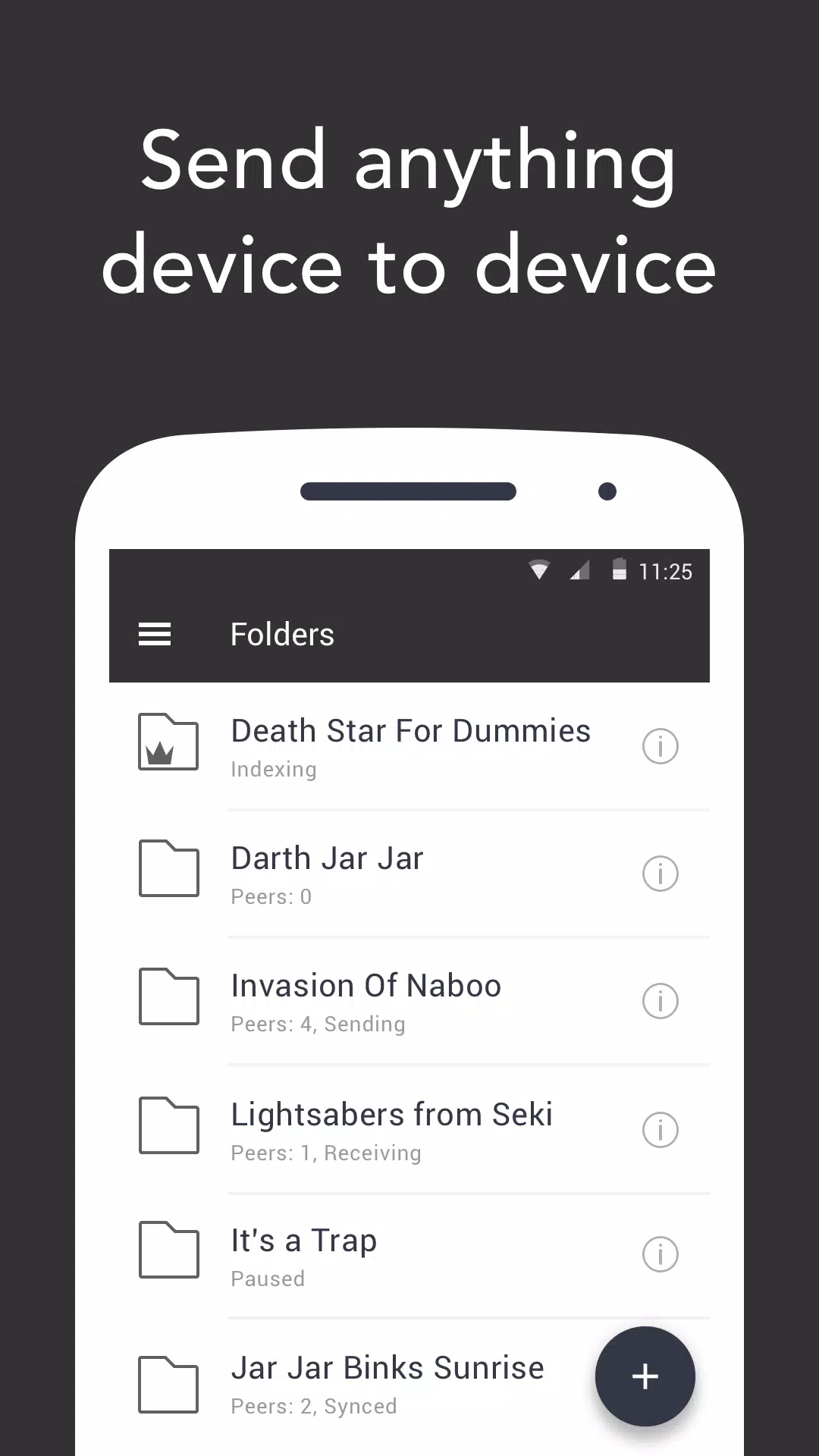 Resilio Sync ภาพหน้าจอ 0