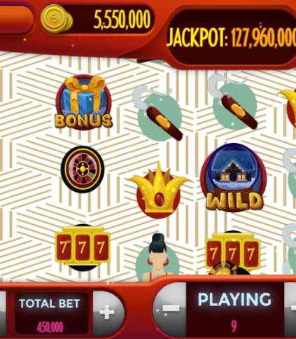 One Two Three Four Five Numbers Slot Machine Captura de pantalla 2