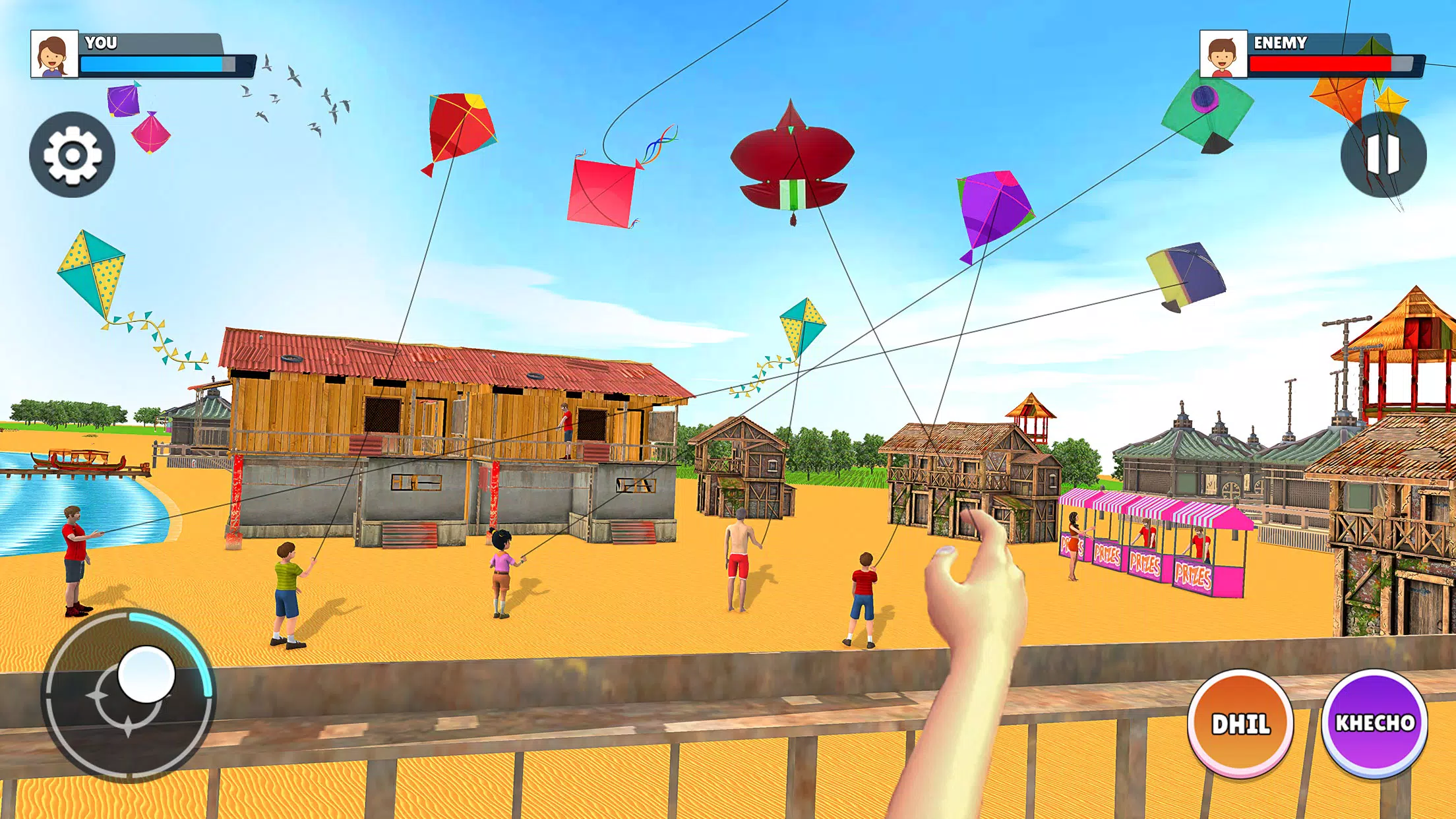 Kite Flying 3D - Pipa Combate 螢幕截圖 2