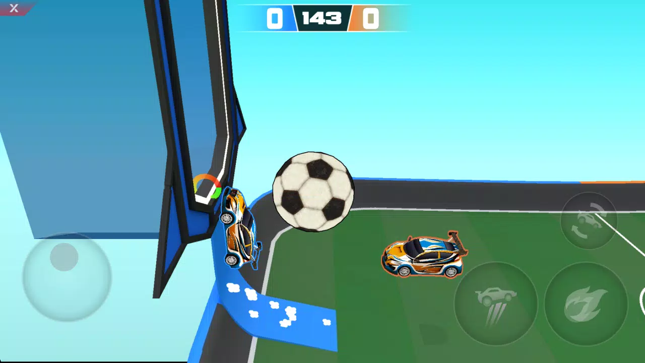 ROCKET CARS SOCCER スクリーンショット 1