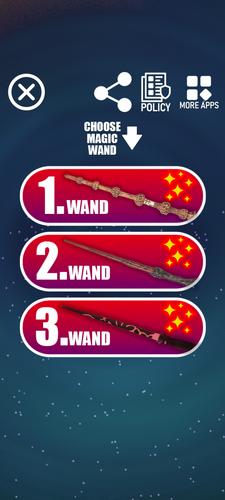 Magic wand simulator Capture d'écran 0