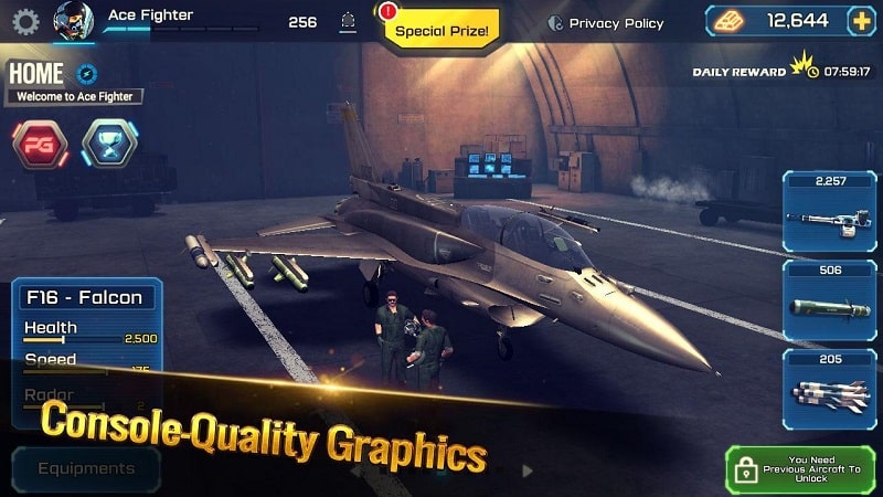 Ace Fighter Tangkapan skrin 1