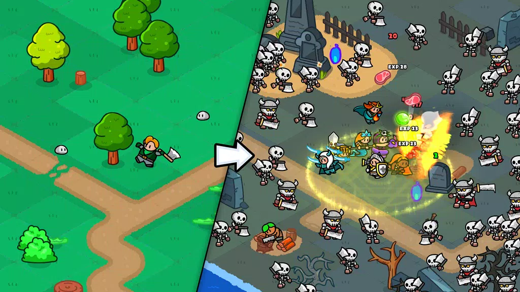 Rumble Heroes - Adventure RPG Ekran Görüntüsü 0