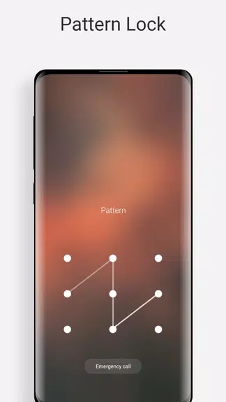 Modern Mi style Lock Screen Schermafbeelding 3