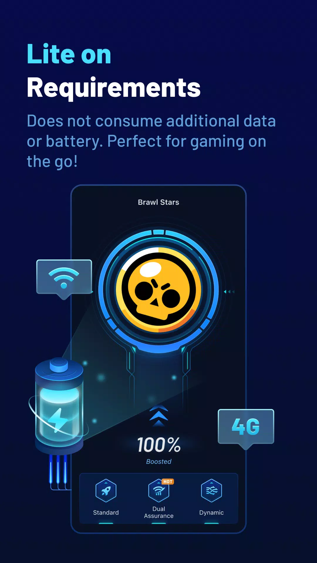 GearUP Game Booster: Lower Lag 螢幕截圖 1