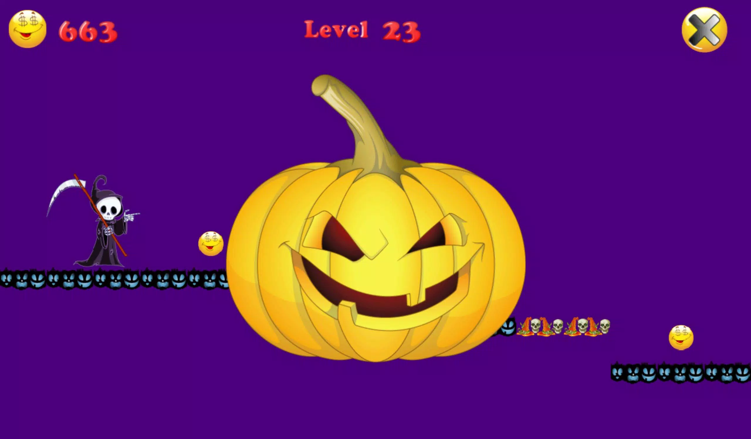 Halloween Pumpkin Adventure Скриншот 1