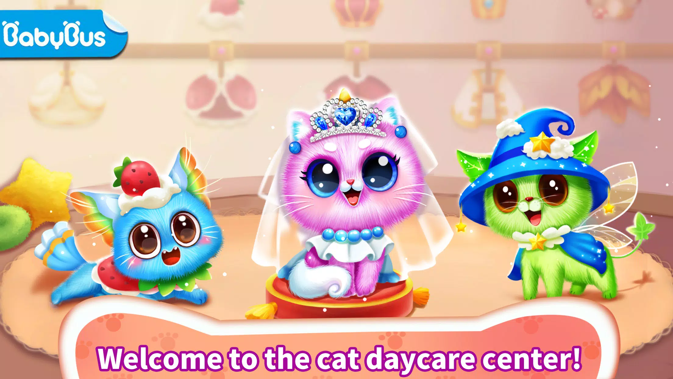 Little Panda: Baby Cat Daycare ภาพหน้าจอ 0