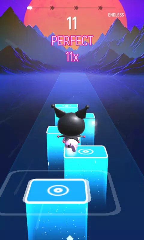 Dance Tiles Kuromi Captura de tela 0