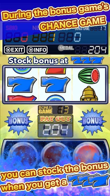 Slots【1G combo】Japanese Free Pachi-Slot game スクリーンショット 0