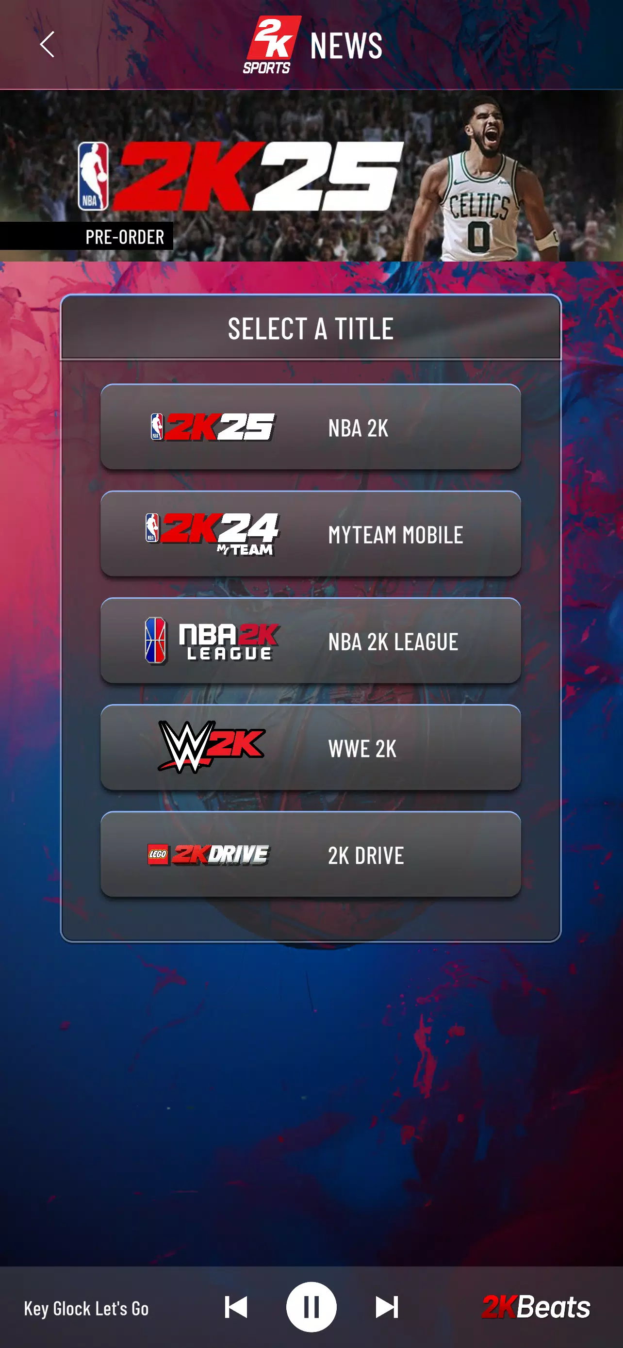 MyNBA 2K Companion App Ekran Görüntüsü 0