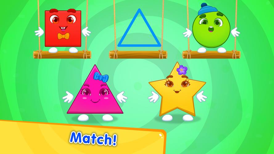 Shape Learning! Games for kids Ekran Görüntüsü 2