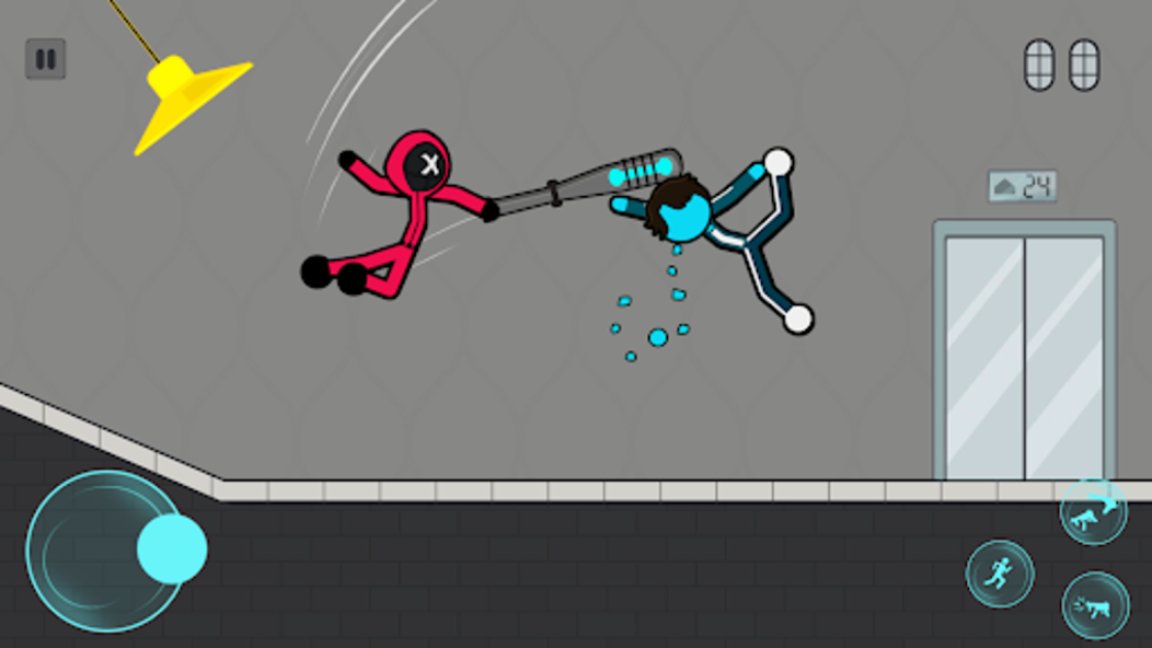 Skinnyman Battle Playground 2 Mod Zrzut ekranu 0