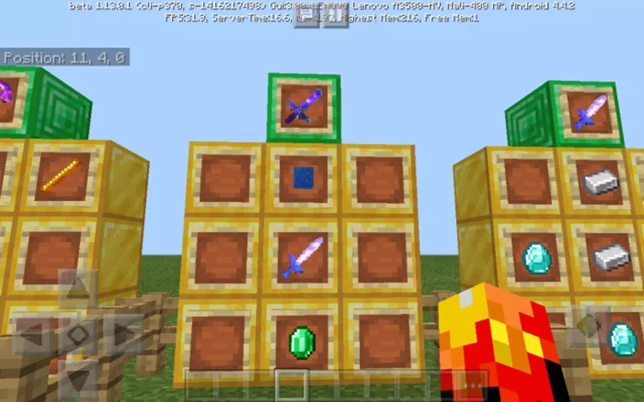 Schermata Minecraft Mod Elemental Swords 0
