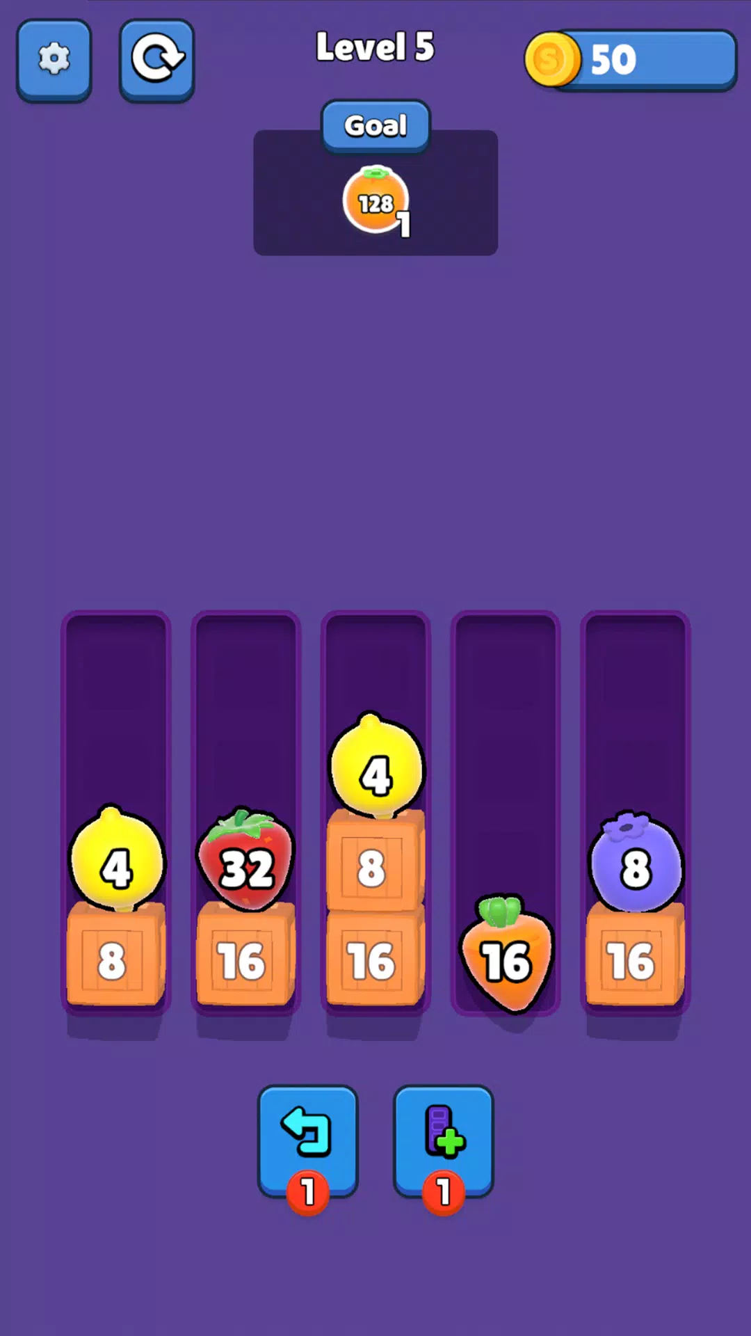 Fruit Sort: Jam Puzzle 螢幕截圖 1